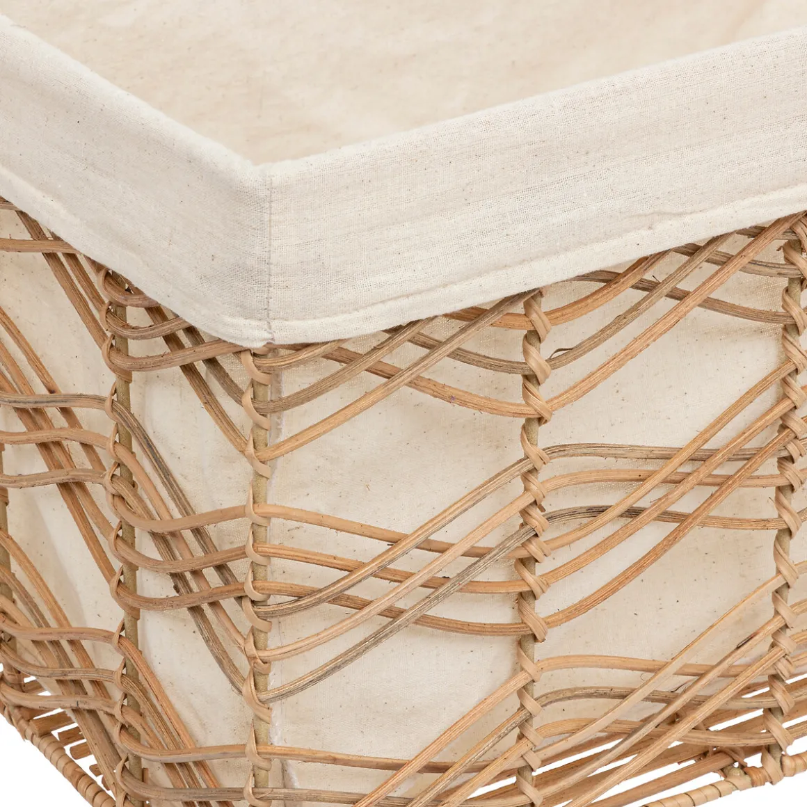 Lot de 4 cagettes "Rosy"