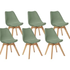 Lot de 6 chaises "Baya"