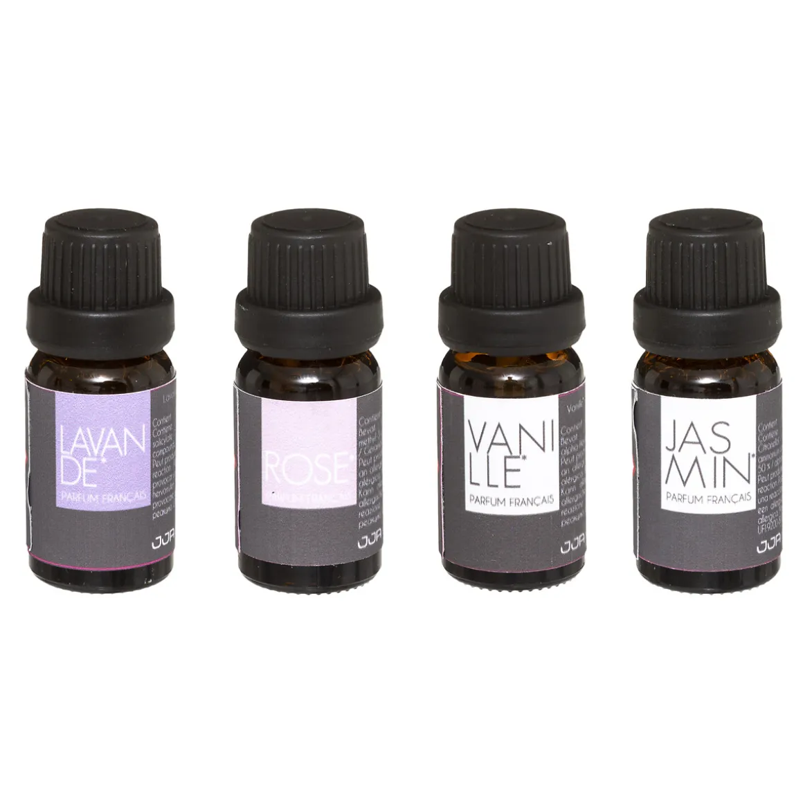 Lot de 4 huiles de fragance