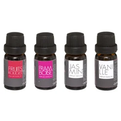 Lot de 4 huiles de fragance