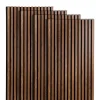 Lot de 4 panneaux décoratifs tasseaux bois Colva