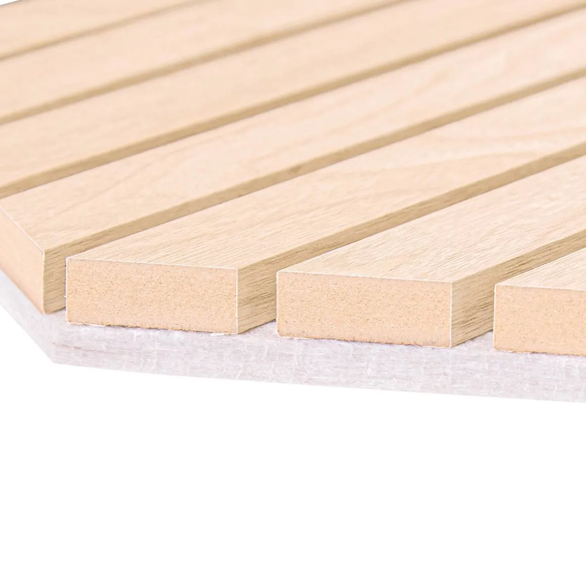 Lot de 3 panneaux décoratifs tasseaux bois Colva