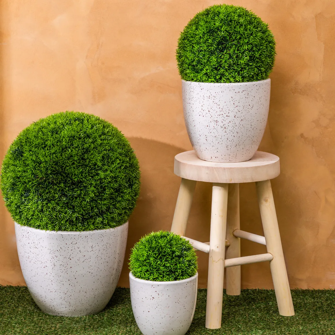 Lot de 3 pots "Vena"