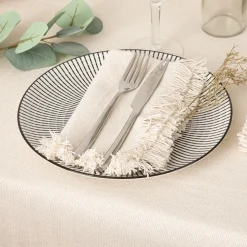 Lot de 2 serviettes de table "Maha"