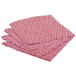 Lot de 4 serviettes de table "Olia"