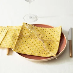 Lot de 4 serviettes de table "Paty"