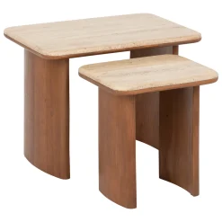 Lot de 2 tables basses "Jivan"