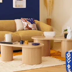 Lot de 2 tables basses "Soleya"