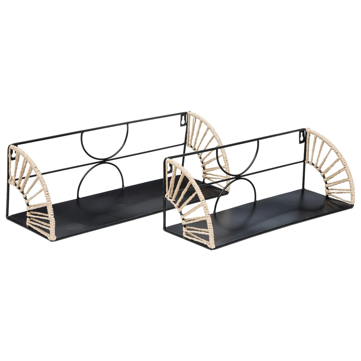 Lot de 2 étagères "Mileva"