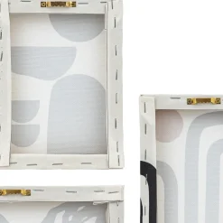 Lot de 5 toiles imprimées