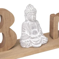 Mot à poser bouddha "Bonheur"