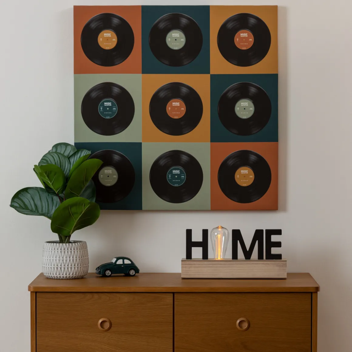 Mot à poser LED "Home"