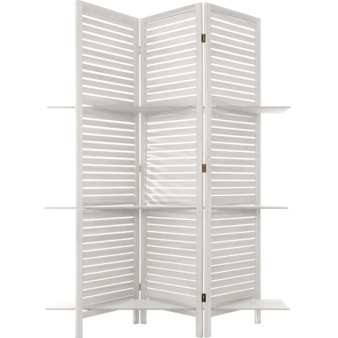 Paravent 3 étagères
