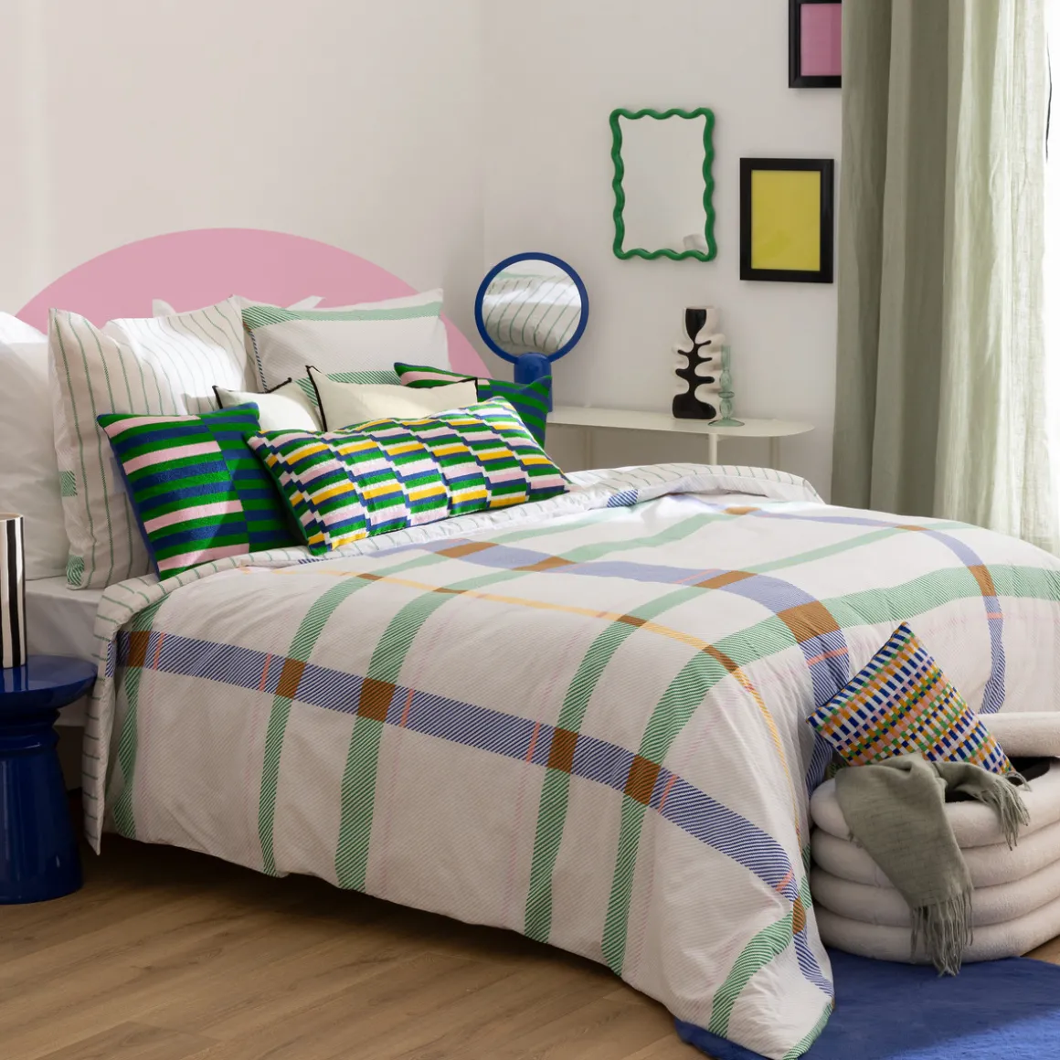 Parure de lit imprimée "Ritchi"