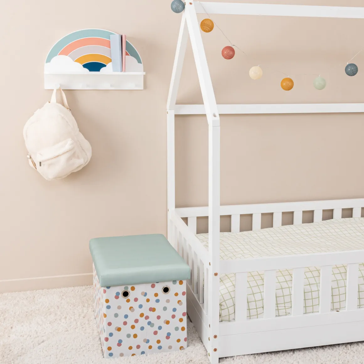 Patère étagère enfant "Soel"