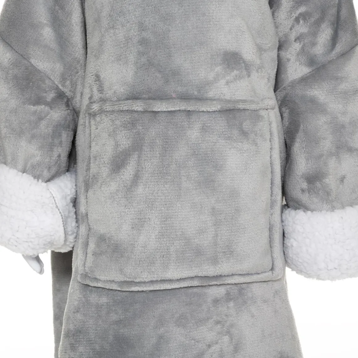 Plaid à manches capuche "Ours"