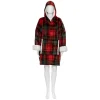 Plaid à manches "Hoodie"