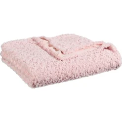 Plaid "Bouclette" fausse fourrure