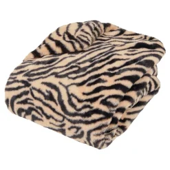 Plaid fausse fourrure imprimé "Orana"