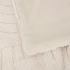 Plaid fausse fourrure jacquard "Arka"