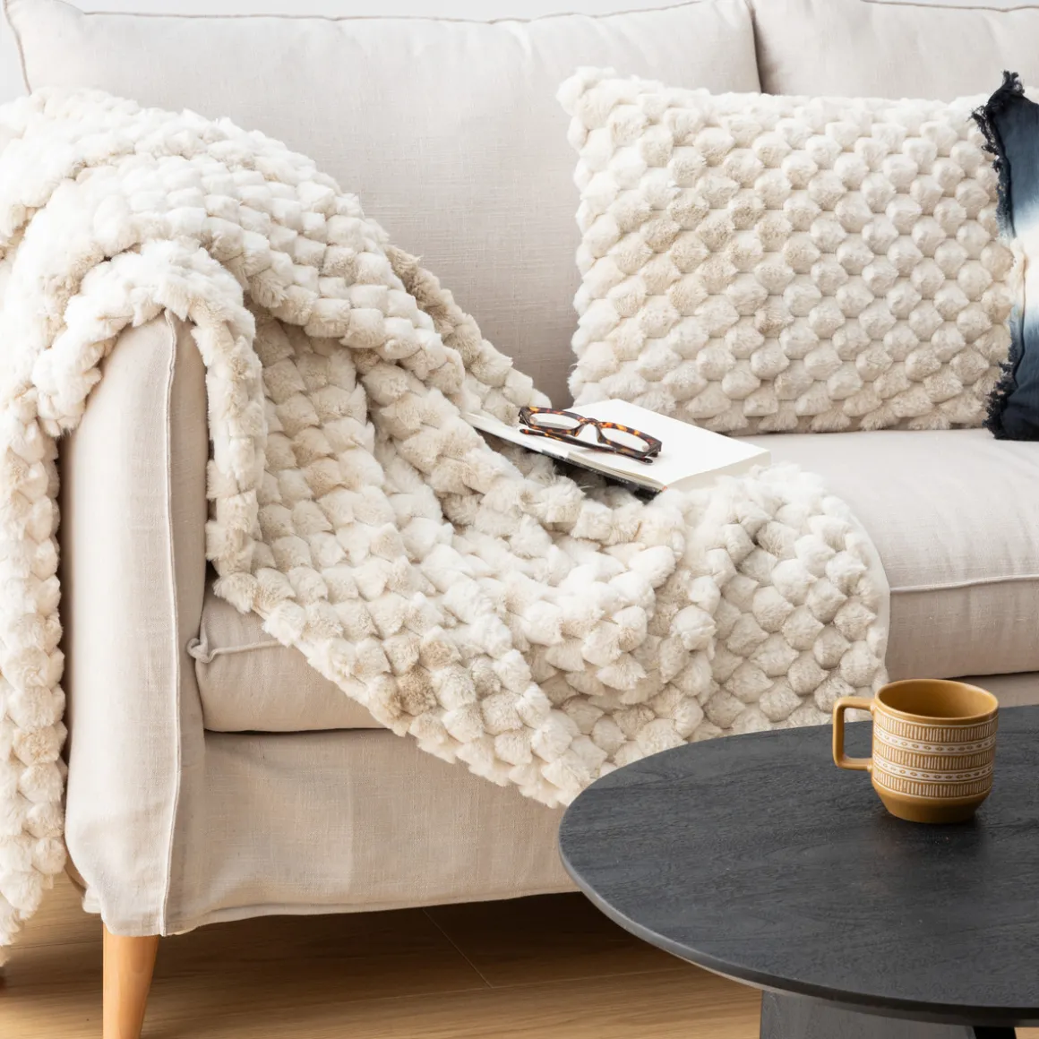 Plaid fourrure "Ariel"