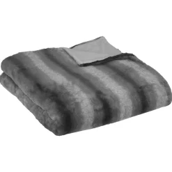 Plaid "Grizzli" fausse fourrure