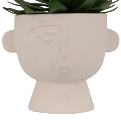 Plante artificielle en pot