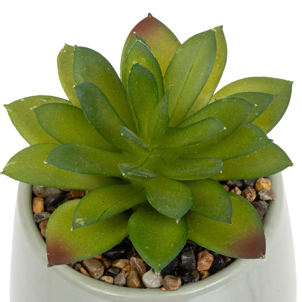 Plante artificielle, pot céramique