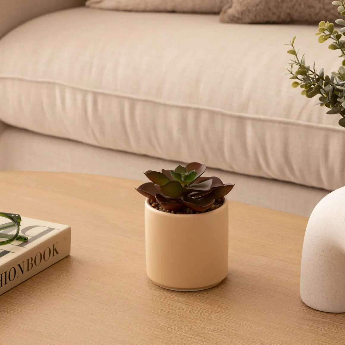 Plante grasse artificielle "Nils"