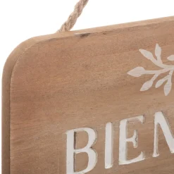 Plaque de porte bois