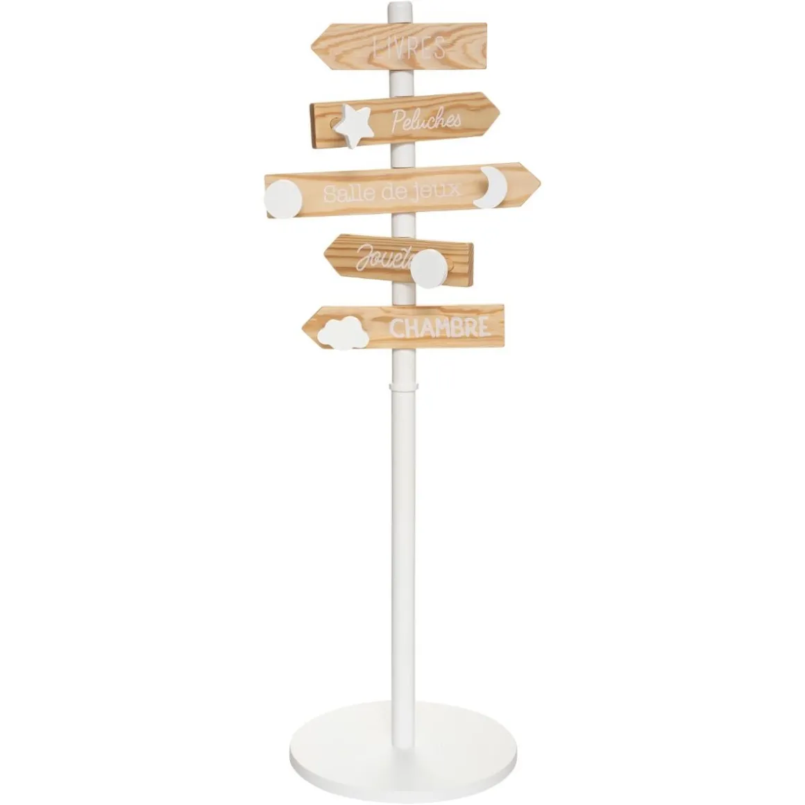 Porte-manteau enfant "Pancarte"