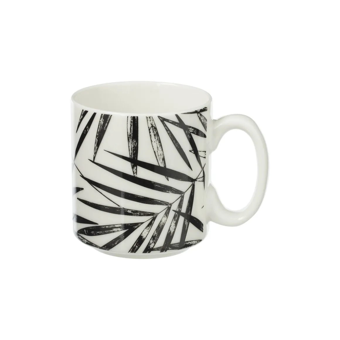 Rack 4 mugs "Floral green"