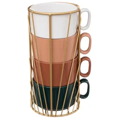Rack 4 mugs "Le Collectionneur"