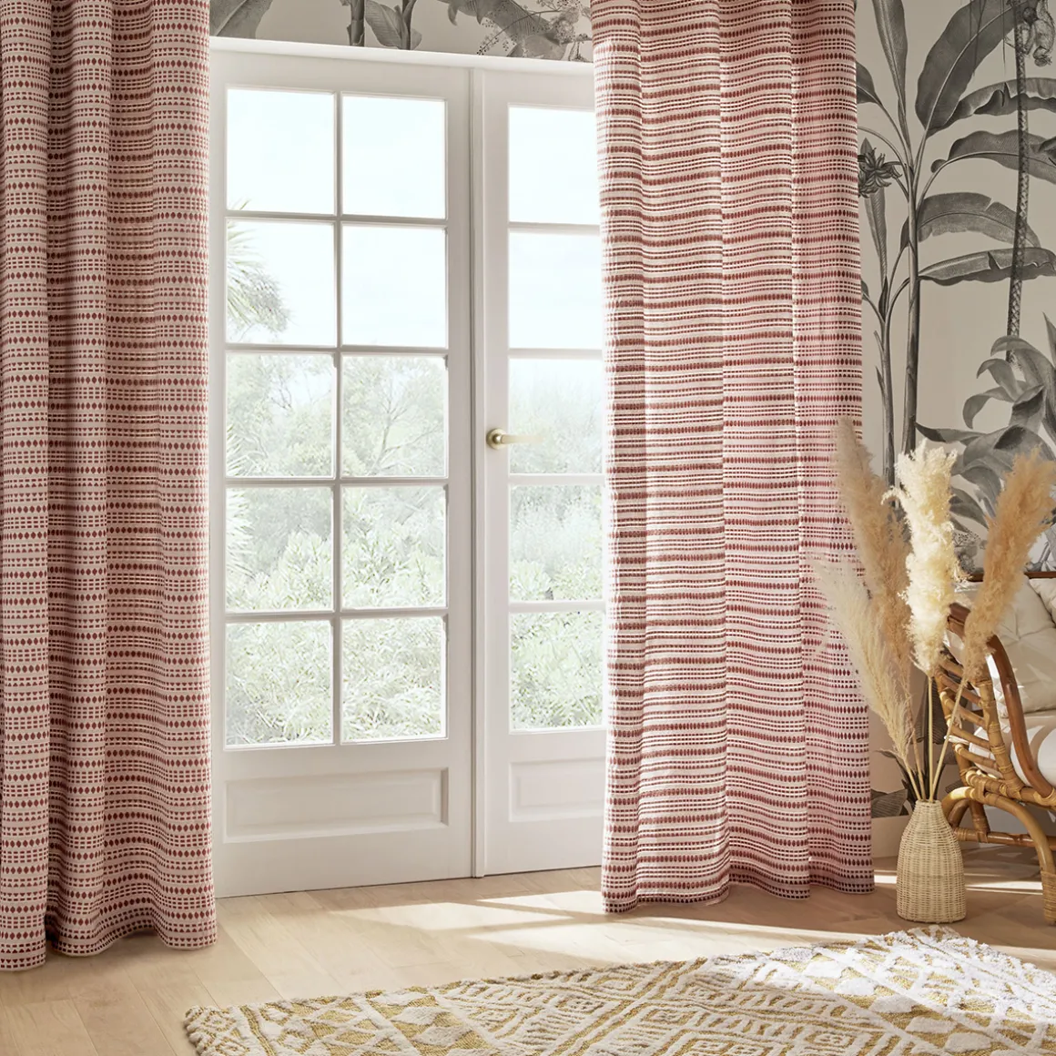 Rideau jacquard "Micah"