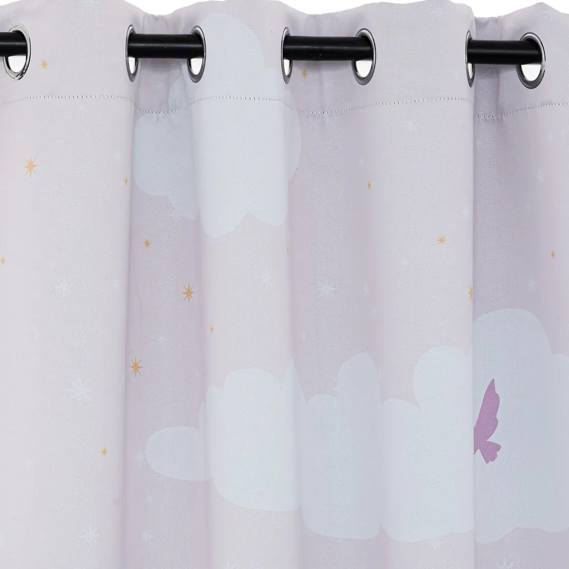 Rideau occultant enfant "Château"