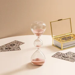 Sablier en verre "Wavy bliss"