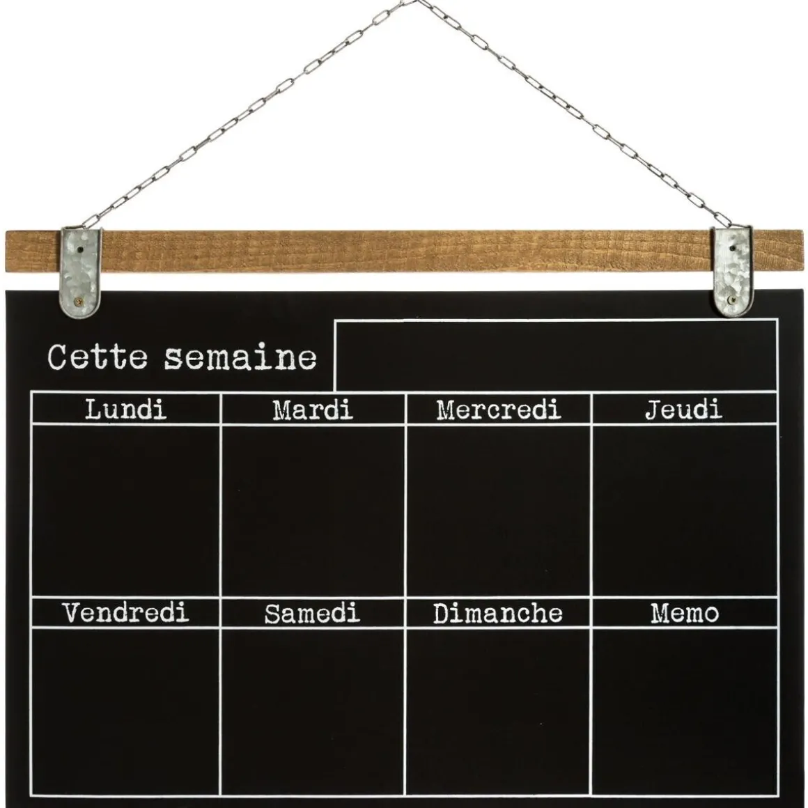 Semainier ardoise "Micha"