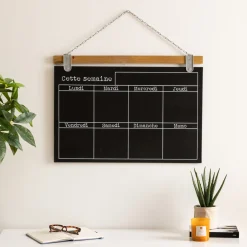 Semainier ardoise "Micha"
