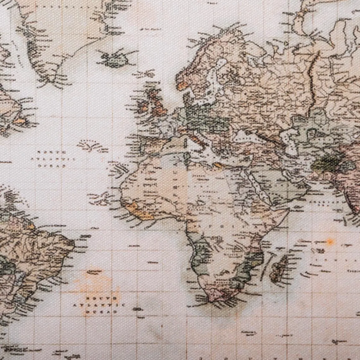 Set de 4 malles "Map Monde"