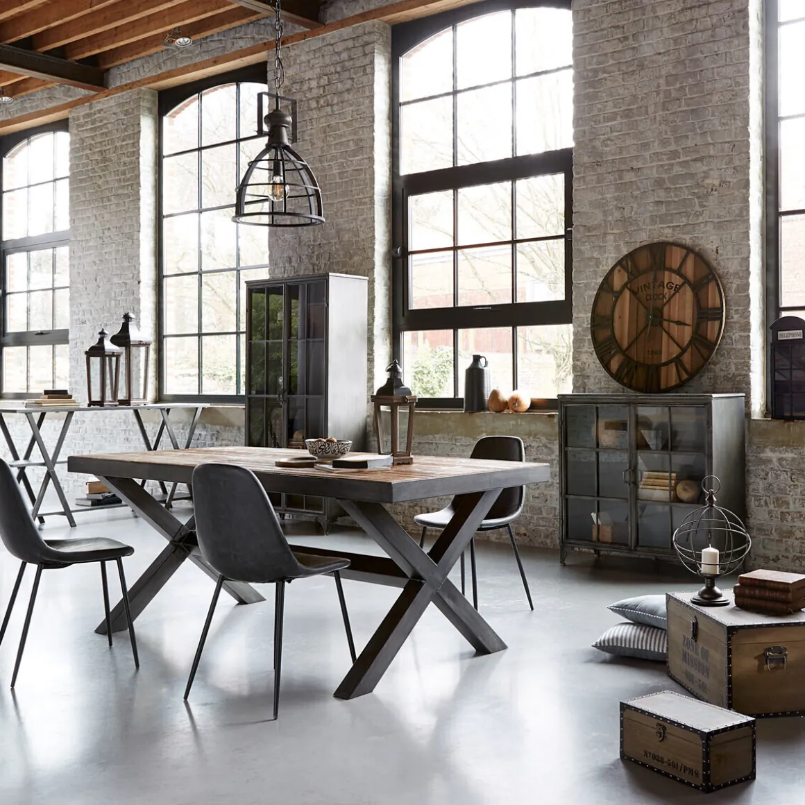 Set de 4 malles "Rétro Factory"