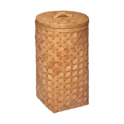 Set de 2 paniers à linge bois