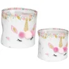 Set de 2 paniers enfant "Licorne"