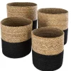 Set de 4 paniers jute