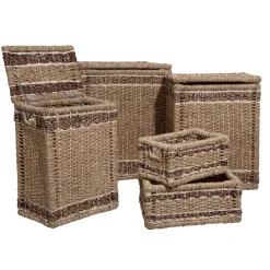 Set de 5 paniers rectangulaires