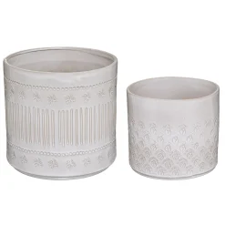 Set de 2 pots "Carmen"