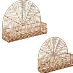 Set de 2 étagères murales "Estela"