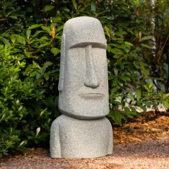 Statue d'exterieur "Moai"
