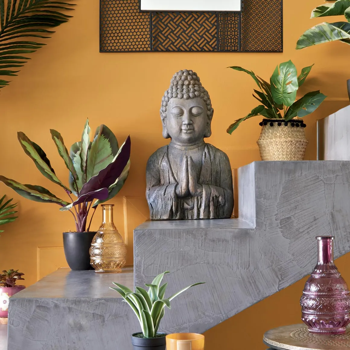 Statuette "Bouddha" buste