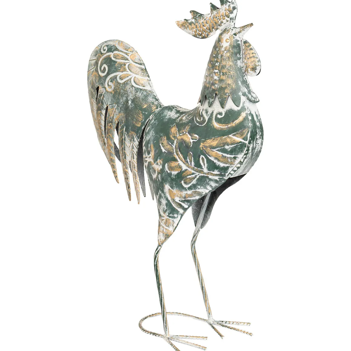 Statuette d'exterieur Coq "Conor"
