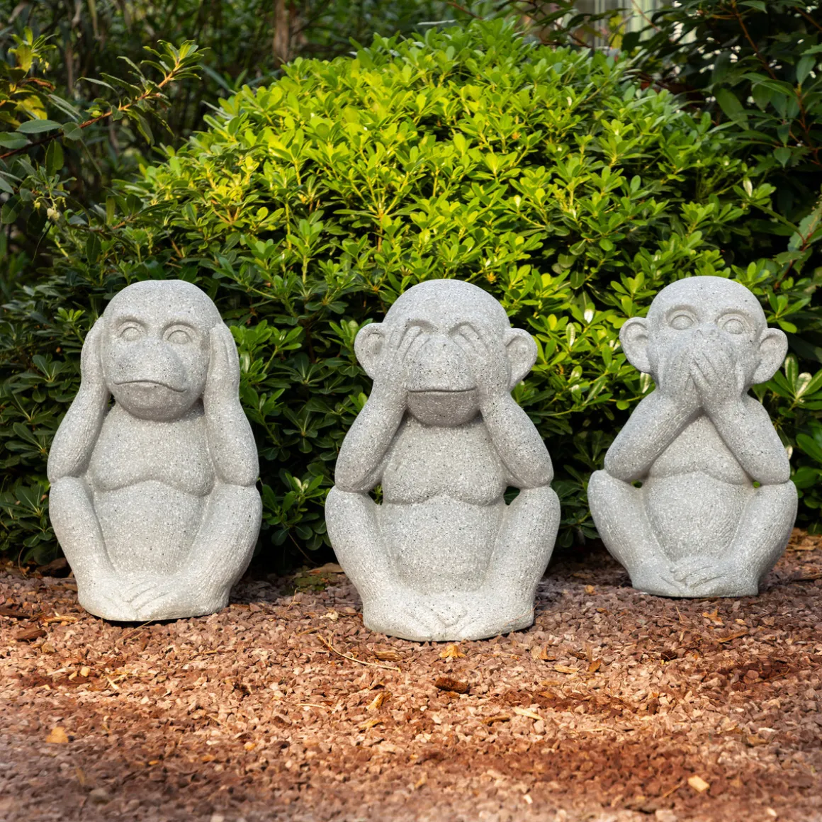 Statuette d'exterieur Singe "Sohel"